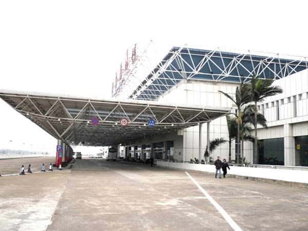 苏州汽车站网架实例